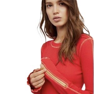 FREE PEOPLE•Zip It Cuff Thermal